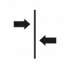 förskjuten mönsterpassning tapetsymbol