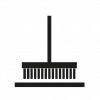 limma tapet på vägg symbol